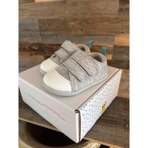 Ten Little Everyday Original Toddler Shoes Size 3 Gray Sneakers NEW in Box